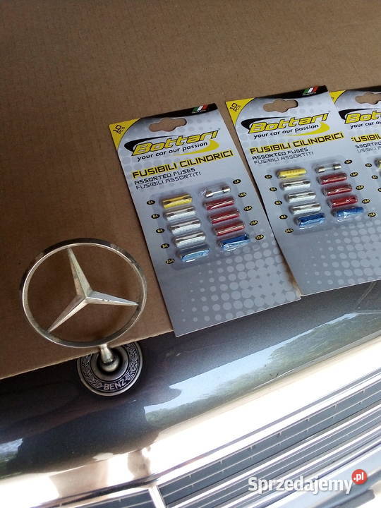 Bezpieczniki topikowe mercedes 124 wyposażenie elektryczne Głubczyce
