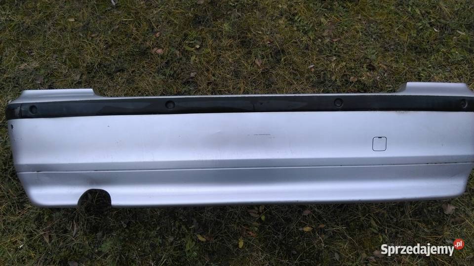BMW E46 COMPACT PDC ZDERZAK TYŁ TITANIUM SILVER Zbierkowo