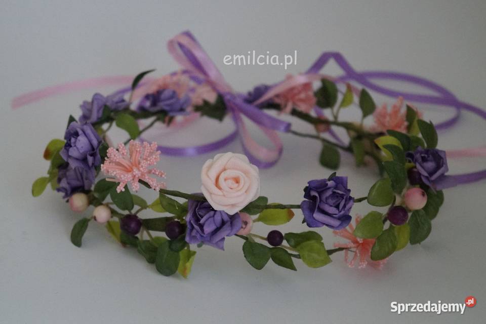 Wianki Ozdoba do włosów Ślub Sesja Wieczór Ozdoby Zielona Góra