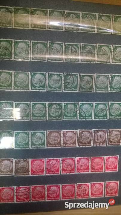 znaczki NIEMCY zestaw 86 stemplowane 112 mazowieckie Warszawa