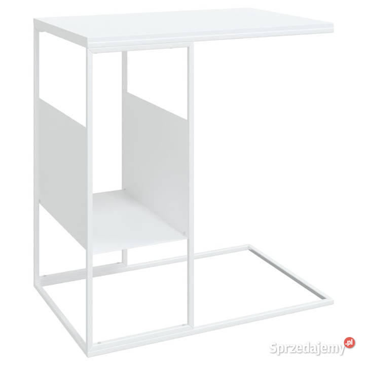 Stolik boczny biały 55x36x595 materiał Warszawa