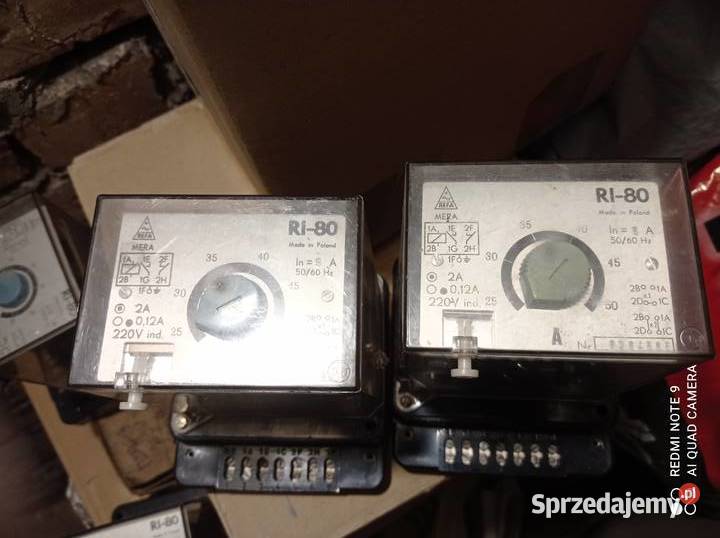 Przekaźniki RI80 Częstochowa sprzedam