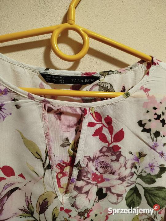 Bluzeczka firmy Zara rozmiar s kolorowy Biecz sprzedam
