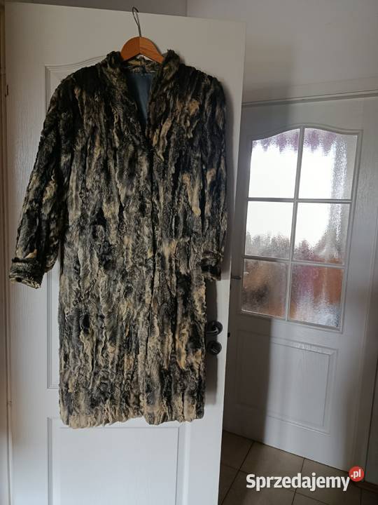 Futro z łapek karakułowych Kurtki i płaszcze Warszawa