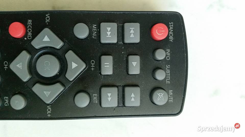 Oryginalny pilot CABLETECH do dekodera tv Piloty