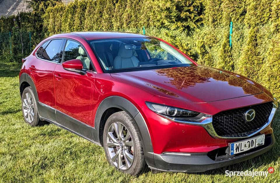 Mazda CX30 20 180 Enso Skóra Kamera 360 Bose czujnik deszczu Legionowo sprzedam