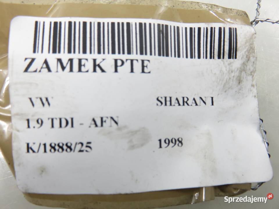 ZAMEK LEWY PRAWY VW SHARAN I 6 PIN 93BG220A20DD małopolskie sprzedam