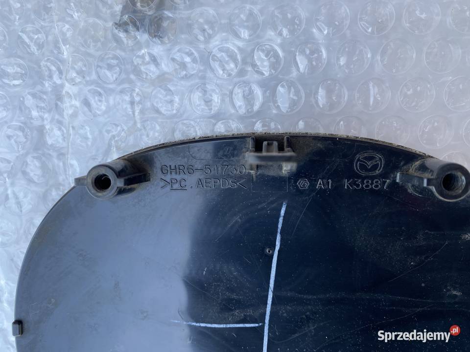Mazda 6 CX5 logo znaczek pod radar emblemat Kozubszczyzna