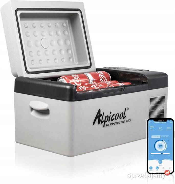 Alpicool C20 Lodówka Turystyczna 12V 20L Mini