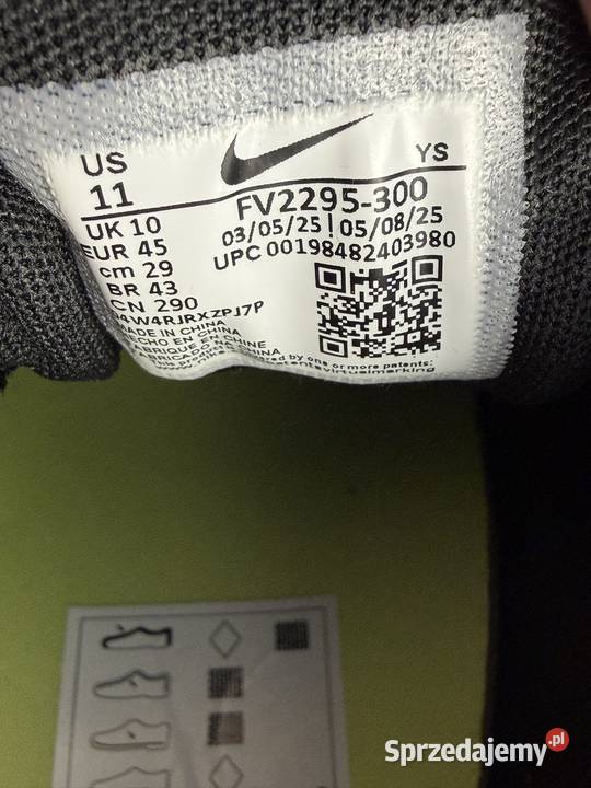 ButySneakersy Nike Zoom Vomero Roam FV2295300 czarny małopolskie Kraków