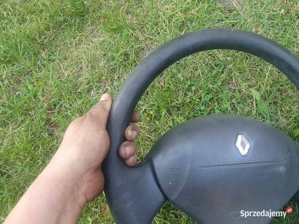 Kierownica skórzana Renault Kangoo Megane I osobowe Wyposażenie wnętrza