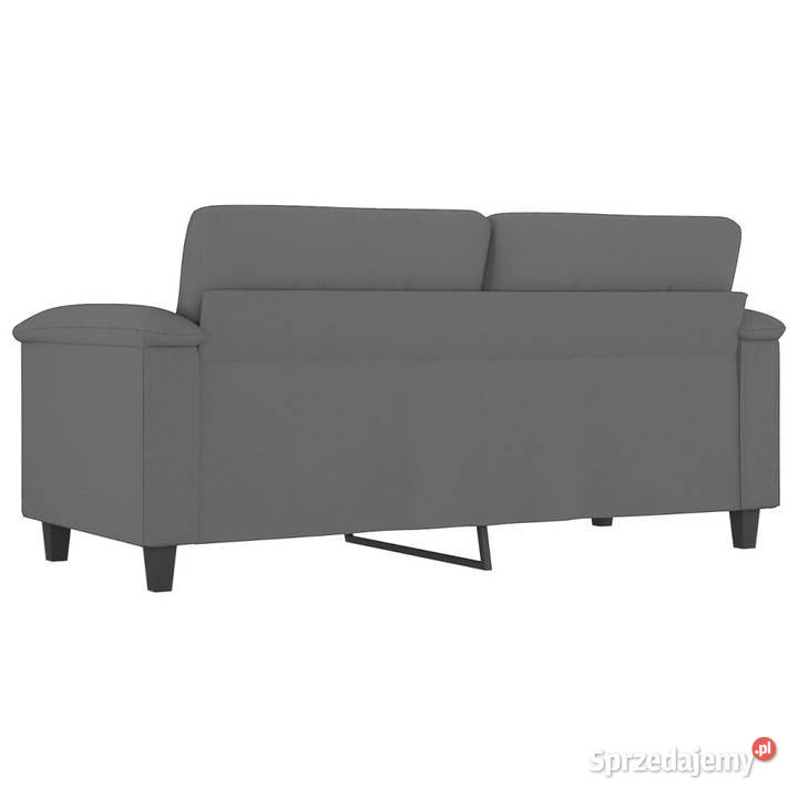 Sofa 2osobowa ciemnoszary 140 tapicerowana Sofy i kanapy mazowieckie Warszawa