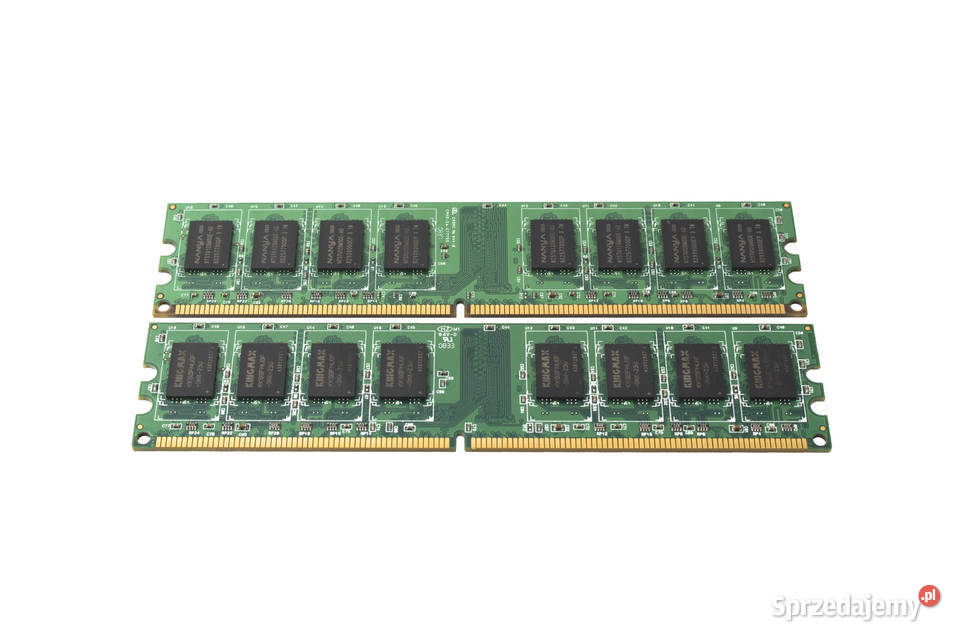 2 x Pamięć RAM Kingmax 2GB DDR2 800MHz