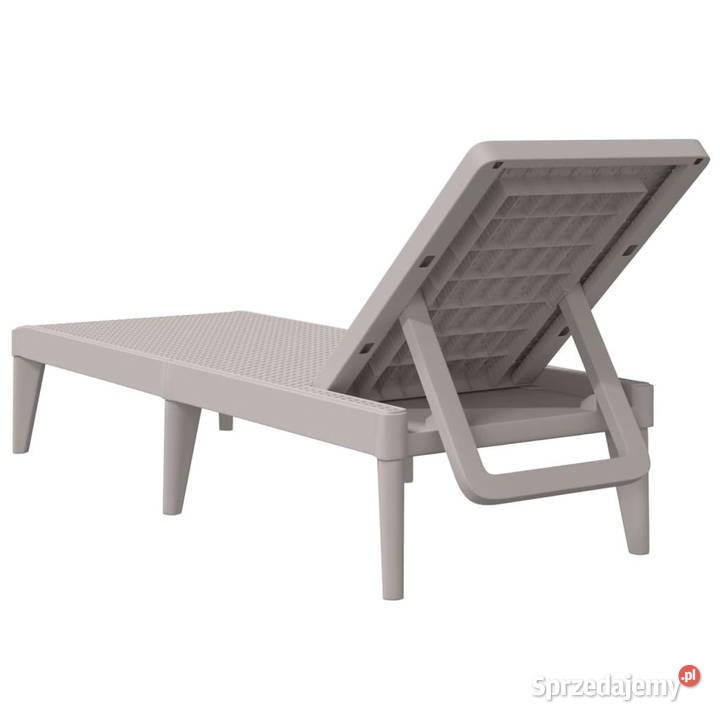 Leżak kolor cappuccino 186x60x29 PP WM364216 Warszawa