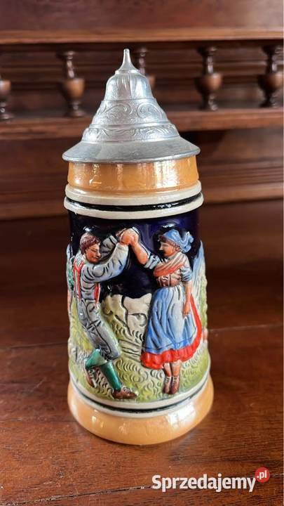 Kufel Western Germany Para tańcząca na łące O Gdańsk