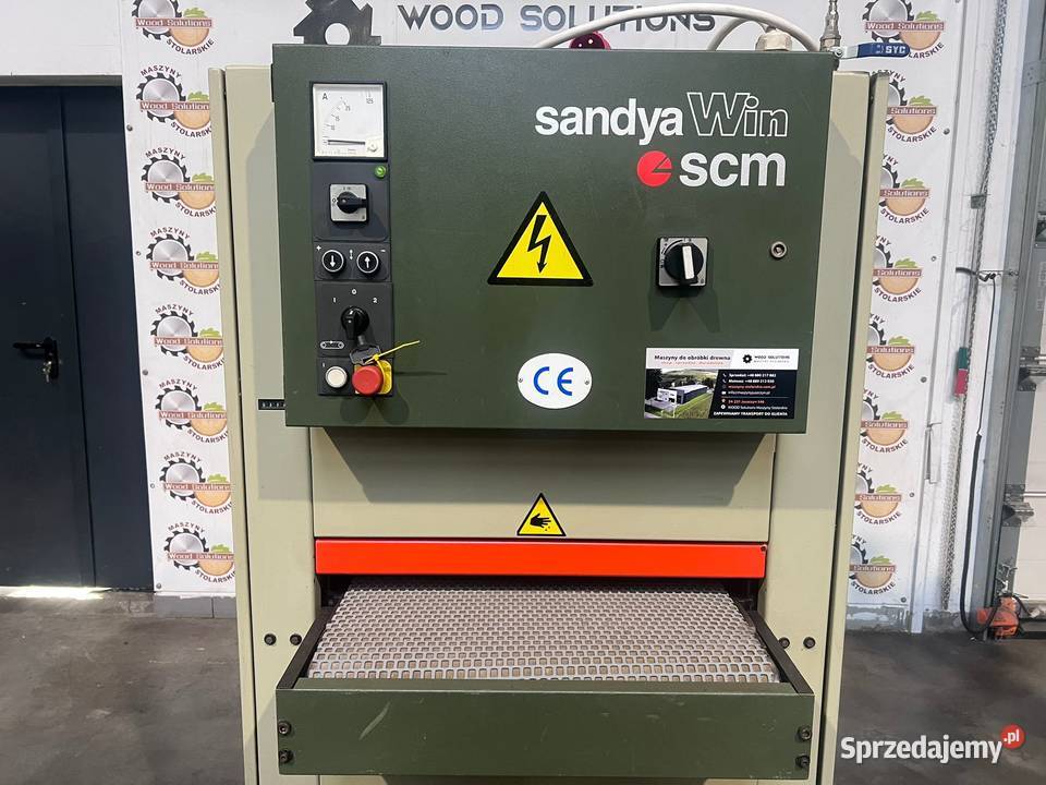 Szlifierka szerokotaśmowa SCM Sandya Win Juszczyn