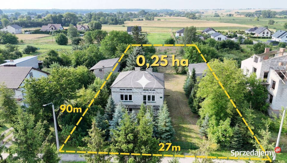 Dom do adaptacji na działce 025 ha Hrubieszów