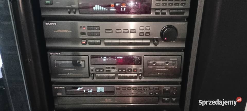 Wieża Sony SenR5520 pilot i plyta