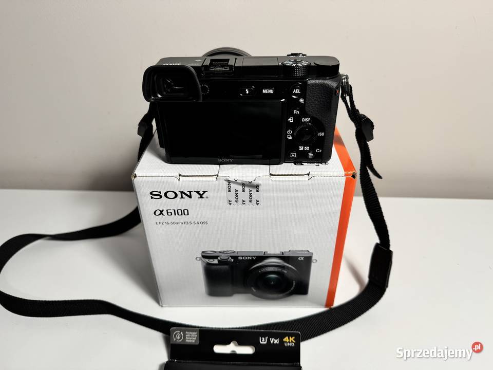 SONY Alpha A6100 łódzkie Tomaszów Mazowiecki