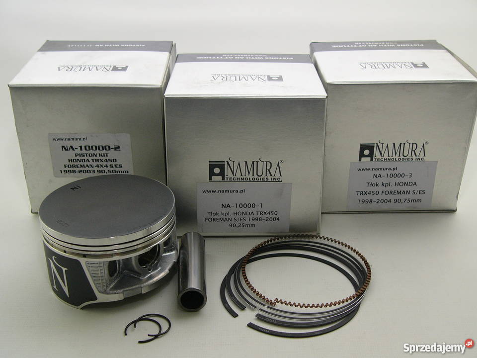 TŁOK komplet tłokowy NAMURA 9025 mm TRX 450 ES Silniki i osprzęt Zabrze sprzedam