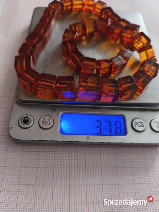 Naszyjnik Bursztyn Vintage Białystok