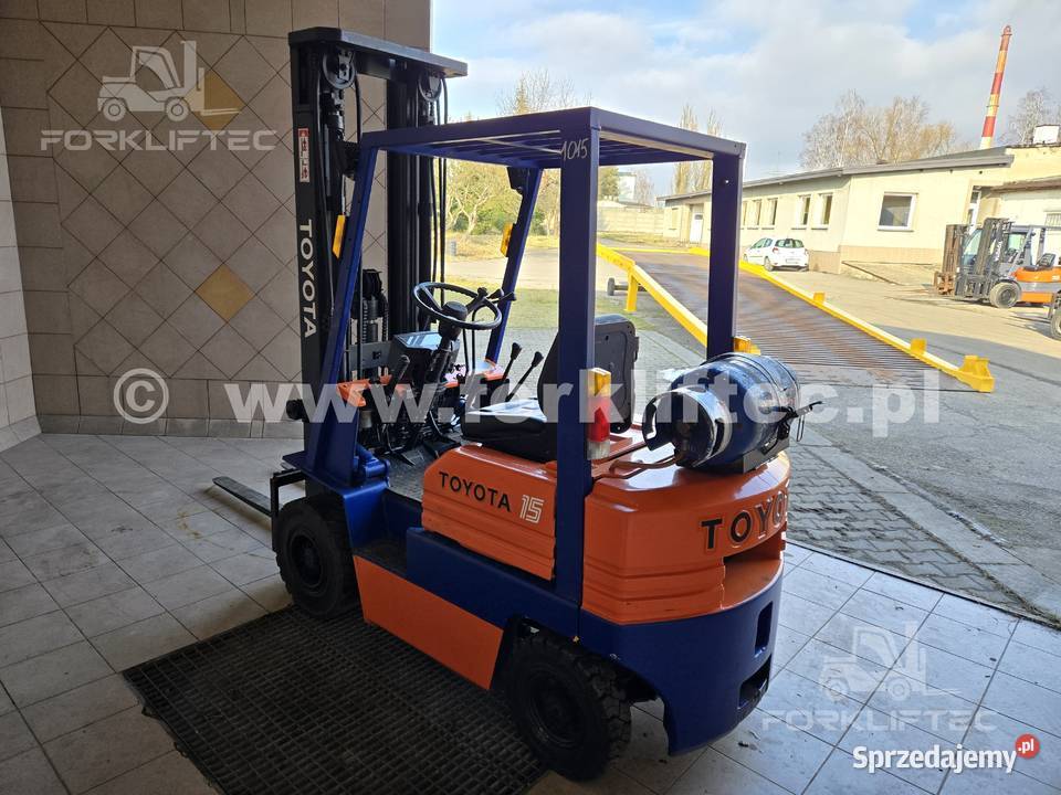 Wózek widłowy TOYOTA 5FG15 TOYOTA 5FGF15 widlak Lędziny sprzedam