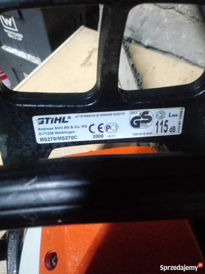 Stihl ms 270 Królewice