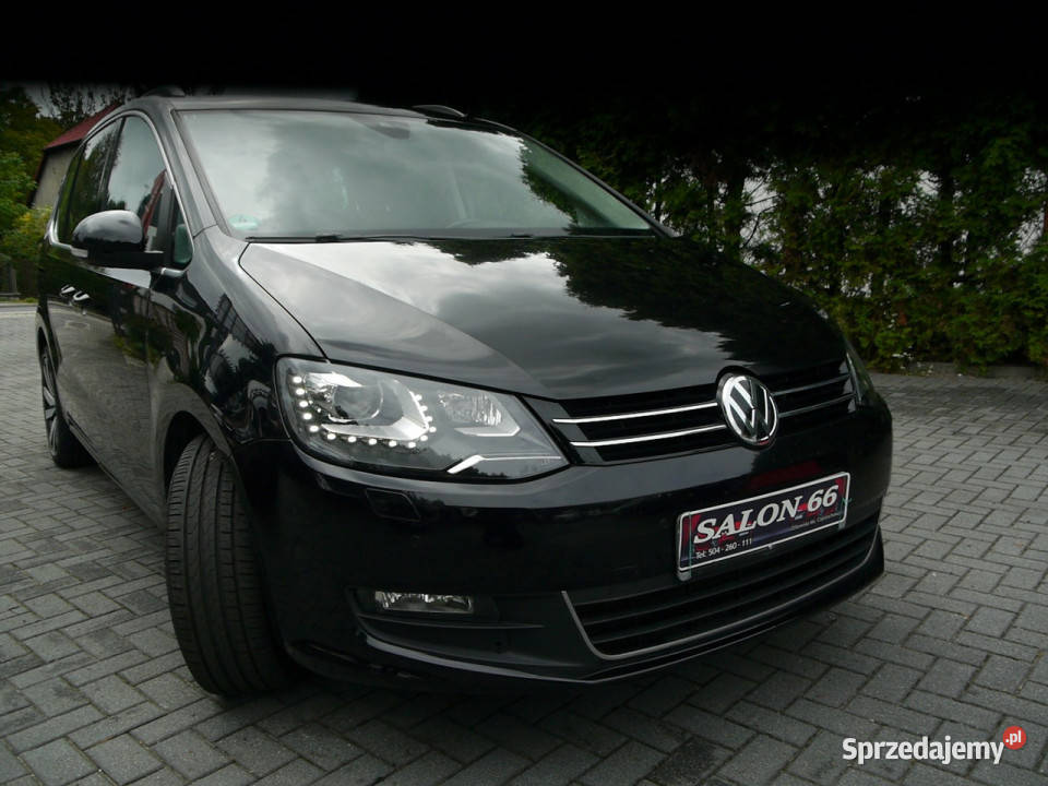 Volkswagen Sharan 20tdi 4x4 7osob Full Led Navi elektrochrom. lusterko wst. Częstochowa