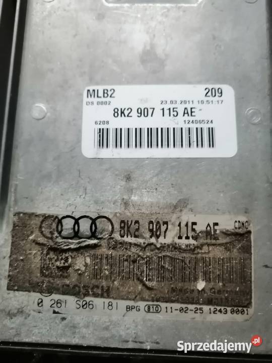 komputer sterownik do audi do audi 8k2907115ae