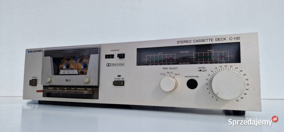 Blaupunkt C 110 C110 Cassette Deck magnetofon wielkopolskie Międzychód