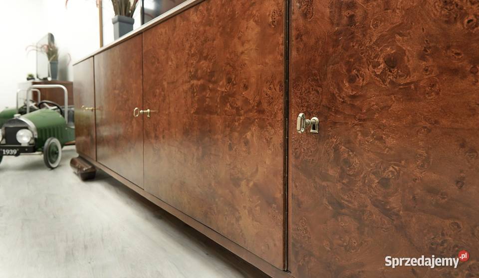 Komoda art deco z lat 30tych XXw renowacji wielkopolskie Jerka