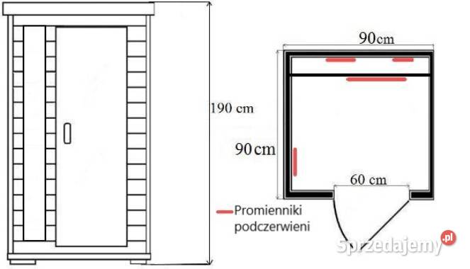 Sauna Infrared Venezia Mini promienniki Ruda Śląska