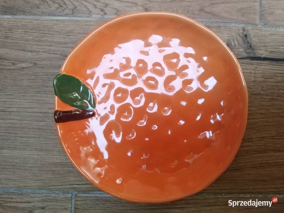 Talerzyk pomarańcza Nowa Karczma sprzedam