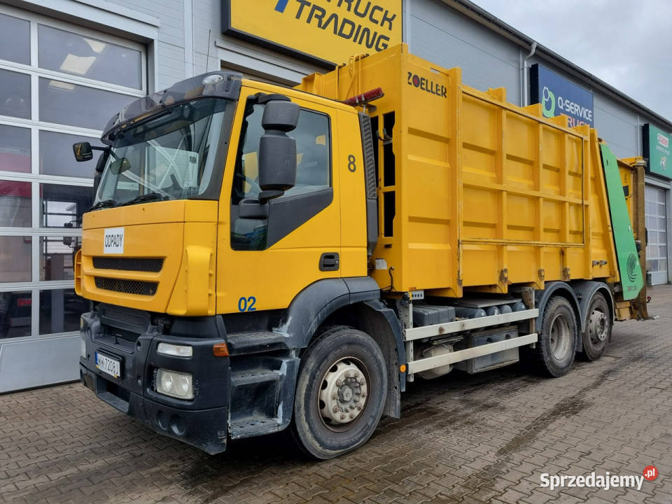 śmieciarki Iveco Magirus Śmieciarka Iveco ABS Sokołów