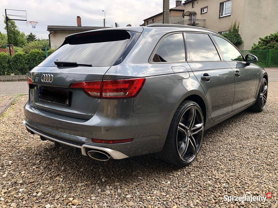 Dyfuzor tylnego zderzaka Audi A4 B9 2016 wzor osobowe lubelskie Chełm
