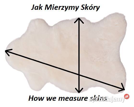 Skóra Owcza Naturalna Podpalana Futro Szaflary