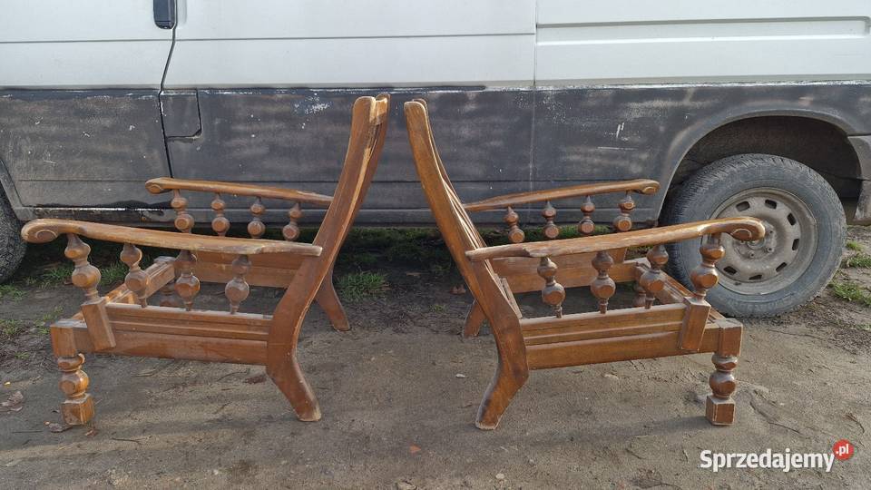 Antyki do renowacji sofa I 2 fotele dolnośląskie Trzebnica sprzedam