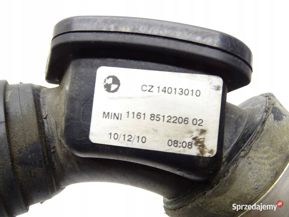 RURA WĄŻ INTERCOOLERA 8512206 MINI COUNTRYMAN Węże chłodnicy