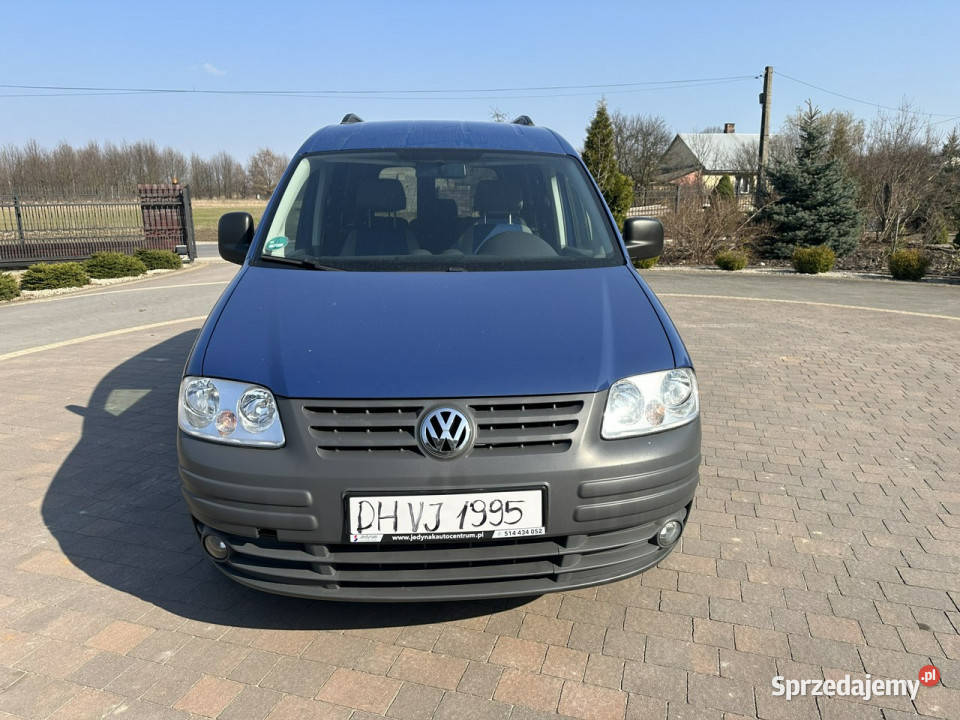 Volkswagen Caddy Stan zadbany III 2004 przyciemniane szyby Lipówki