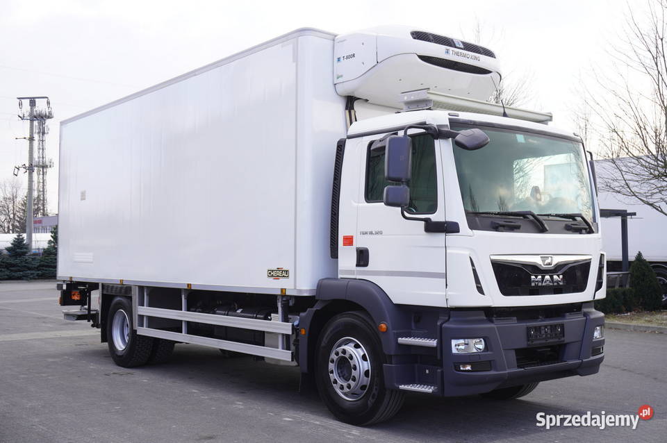 Man TGM 18320 Chłodnia hakowa Chereau Podnośnik Kraków