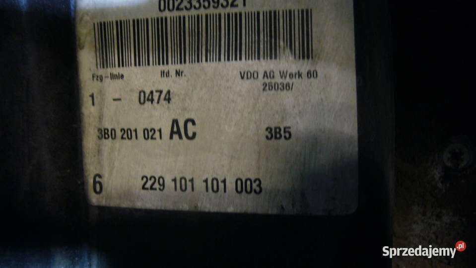 Zbiornik paliwaVolkswagen Passat 18 20V ADR 98r mazowieckie sprzedam