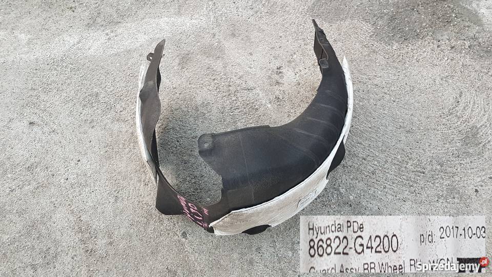 Hyundai i30 III nadkole nadkola osłony kół Rok produkcji 2017 dolnośląskie Legnica sprzedam