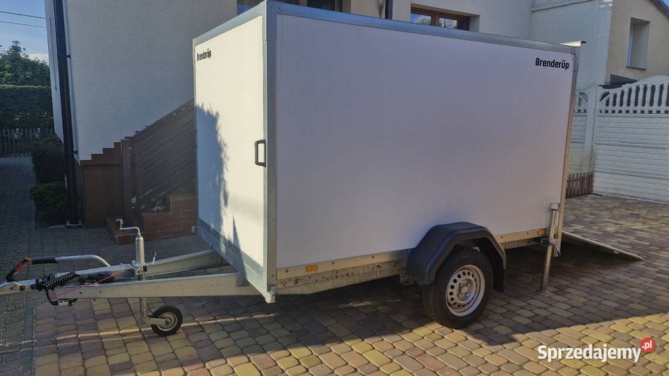 Przyczpa Brenderup Furgon Cargo Kontener Rampa Do samochodów osobowych kujawsko-pomorskie Włocławek
