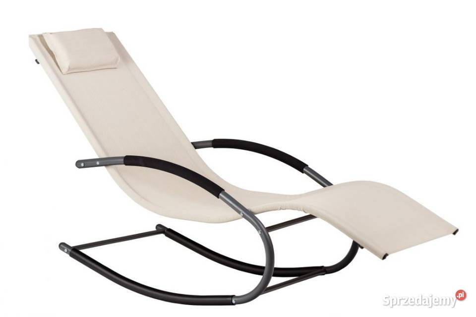 Leżak ogrodowy leżanka fotel bujany drewno podlaskie Bielsk Podlaski sprzedam