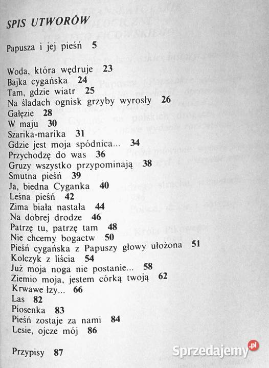 Lesie ojcze mój Papusza Chełm