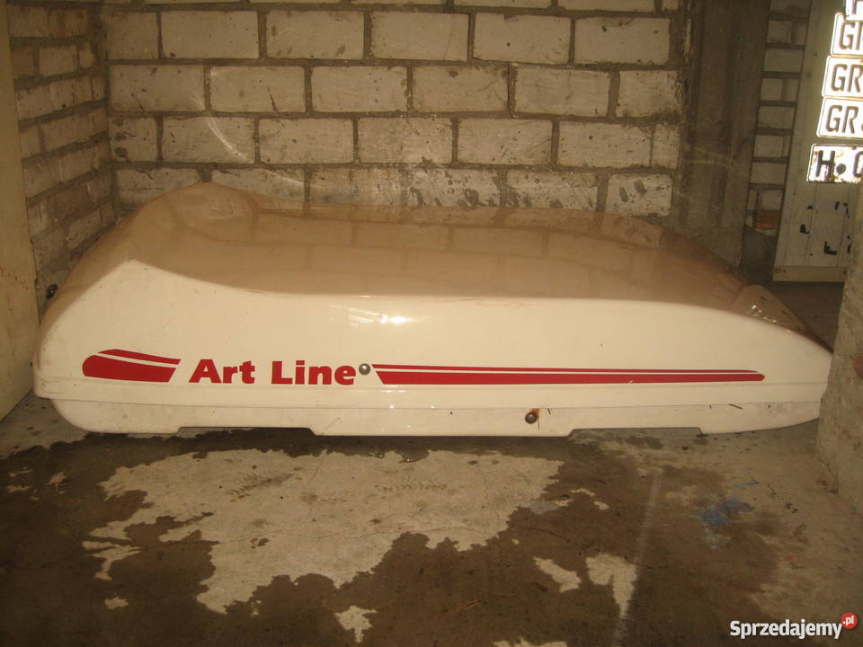box bagaznik dachowy Art Line narty Biale Blota