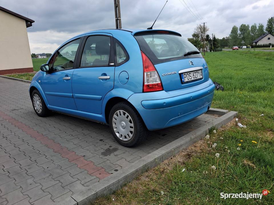 Citroen C3 14 benzyna automat full exlusiv centralny zamek C3 Sulęcinek