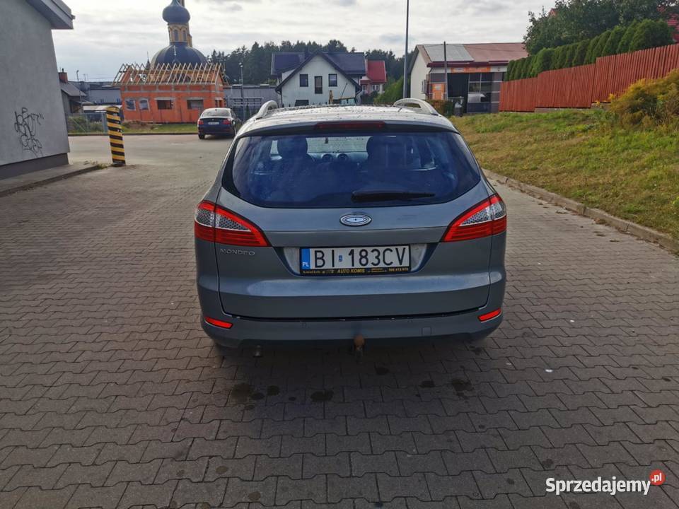 Ford Mondeo mk4 20 benzyna 145 Rok produkcji 2008 Białystok