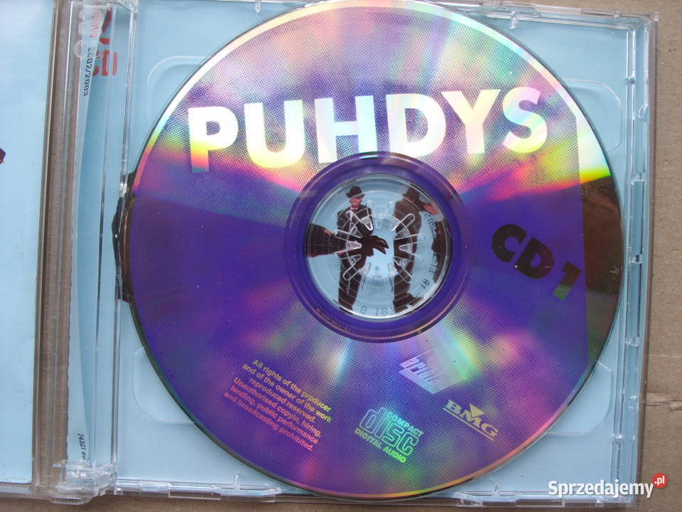 Rock CD PUHDYS 2002 2003 2 CD Wołów