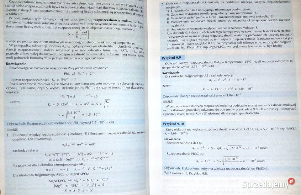 Zbiór zadań z chemii do liceów i techników Chełm